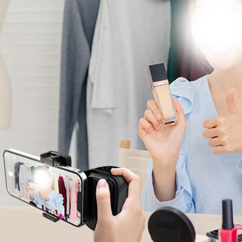 Smartphone Compatible Wireless Camera Grip with Adjustable Illumination - Picture 22 of 43
