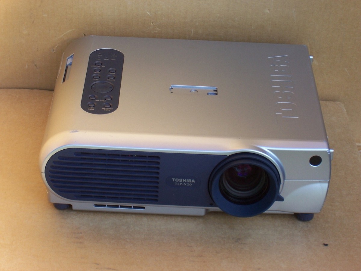 Toshiba TLP-X20 3LCD Projector 2400 ANSI Lumens | eBay