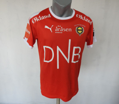 Lillestrom Sportsklubb Away Jersey PUMA Red Shirt Size S LSK