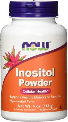 NOW FOODS, INOSITOL Vitamin B8 Zellgesundheit Pulver 113g SUPER PREIS