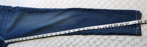 Leggings Levi's 535 Blue Juniors de altura baja talla 3M cintura 23-24 - Imagen 6 de 8
