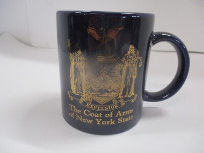 Excelsior, The Coat of Arms of New York State Coffee Mug