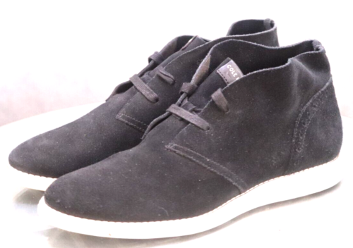 Cole Haan Grand O.S $140 Women's Chukka Boots Size 9.5 B Suede Black W03196