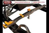Action Trailers SuperClamps! Easily secure your snowmobiles!
