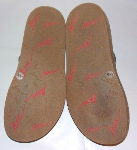 ED Ellen DeGeneres Tillie Slippers, Matte Bronze Glimmer Suede, 6 M - Picture 3 of 3