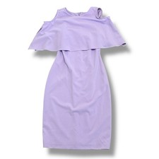 Calvin Klein Sheath Bodycon Lilac Dress Women’s Size 4 EUC