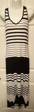 Wassino -by:Target Ladies Striped Black & White Long Dress-Size XS-NEW!
