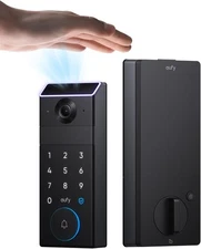 eufy FamiLock S3 Smart Lock Palm Vein Recognition Keyless Entry Door Lock Wi-Fi