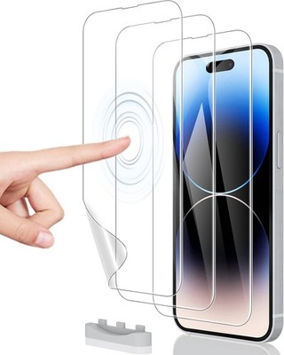 3PCS Hydrogel Film Screen Protector for iPhone 14 Pro Max & iPhone 14 Plus 6.7 I