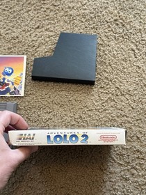 #916 NES Adventures of Lolo 2 CiB con scatola manuale Nintendo 1990 completo ottime condizioni