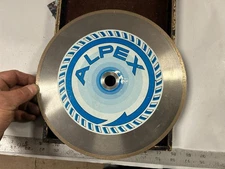 MACHINIST TpOkCb  TOOL LATHE MILL Machinist 10" Alpex USA Diamond Grinding Wheel