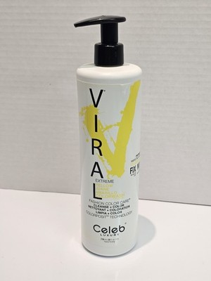 Celeb Luxury Viral Extreme Yellow Fix Mix Cleanse + Color Colorwash Shampoo 25oz