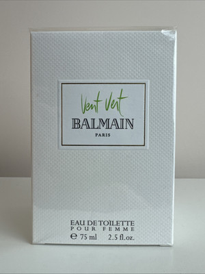 BALMAIN Vent Vert Eau de Toilette Pour Femme 2.5oz/75ml Batch 2014 NEW & SEALED