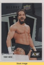 2022 Upper Deck Allure AEW Black Rainbow Tony Nese #92 READ d9r