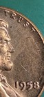 1958 P Lincoln Wheat Cent Bronze Small Cent Business Strike BN KM#132 — photo 3
