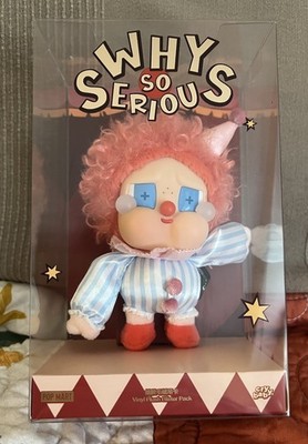 POPMART - WHY SO SERIOUS - Crybaby Plush Doll - Blister Pack - Toy