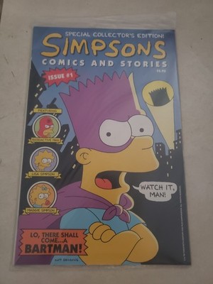 The Simpsons and Stories #1 (Welsh Publishing Group January 1993)