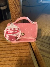 NEW FAO Schwarz Chelsea Flap Bag Mini Miniature Charm Key Chain