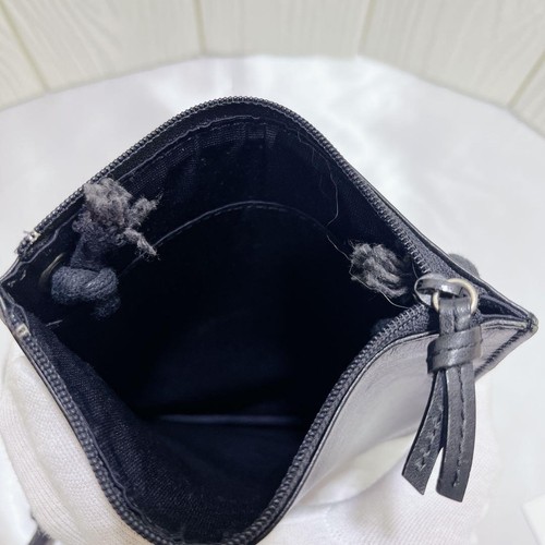 Burberry London Schultertasche schwarz Leder Wildleder 7,5 x 6,3 Zoll gebraucht - Bild 12 von 12