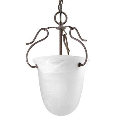 Progress Lighting 10-1/2-Inch Diameter x 14-1/2-Inch Height, Cobblestone