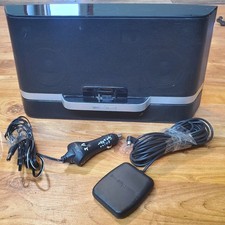 SIRIUS SXAAB1 PORTABLE SPEAKER DOCK WITH ANTENNA 12 VOLT CAR PLUGIN