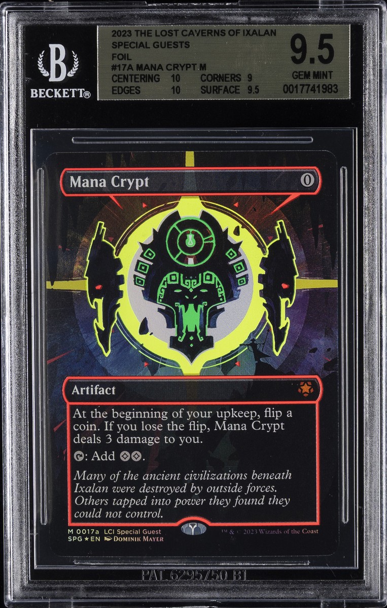 MTG THE LOST CAVERS OF IXALAN SPECIAL GUESTS FOIL #17A MANA CRYPT