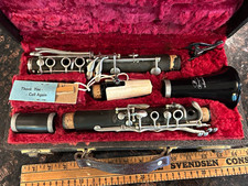 Buescher Aristocrat Bb Clarinet Black Wood Gloss Finish w/ Case