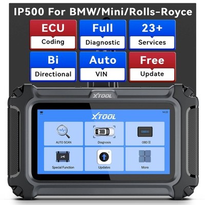 XTOOL IP500 Vollsystem-Bidirektionaler OBD2-Scanner für BMW/Mini/Rolls-Royce DE
