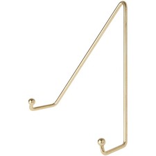 Bard's Shiny Gold Wall Mountable Hanger, 7.5" x 6.25" x 2.25" Plates 8" - 10" 