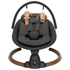 Electric Baby Swing with Bluetooth, 5 Speeds & Lullabies, Portable & Remote