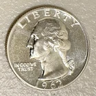 1962 Washington Quarter 90% Silver NO RESERVE!!