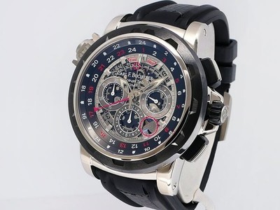 Carl F. Bucherer Patravi TravelTec FourX 00.10620.21.93.01 Palladium 46.6mm $49+