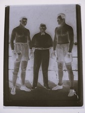 Deutsche Boxer um 1950 in Berlin  Erich Schö...