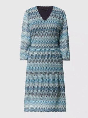 comma edles kleid Hängerchen  34 36 türkis-blau-grün weiß wie neu