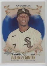 2021 Topps Allen & Ginter Chrome Blue Refractor 99/150 Tim Anderson #184 1g2w