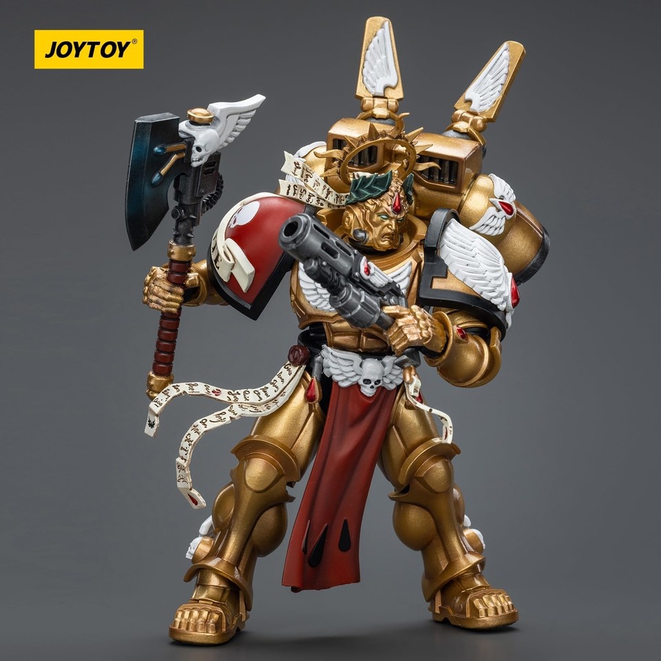 Joytoy 1/18 WARHAMMER 40K Blood Angels Commander Dante Action Figure In Stock