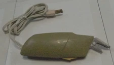 Hamilton Beach 348 Scovill 2-Speed Electric Scissors OLIVE GREEN -VINTAGE TESTED