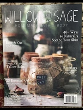 Willow and Sage Home Made Bath Body Magazine Aug Sep Oct 2025 Rose Oat Salt Scb
