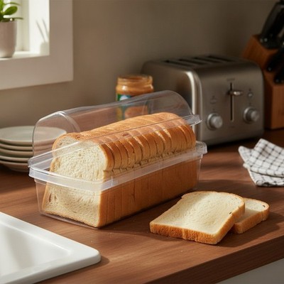 Dishwasher Safe Bread Holder - Store & Preserve Freshness Effortlessly