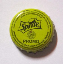 SPRITE Soda Promo Bottle Cap Crown INDONESIA Coca Cola Yellow 2011 Asia Collect