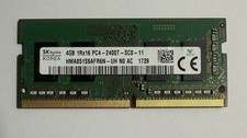 Portátil SK hynix 4 GB DDR4 2400 MHz PC4-19200 CL17 1Rx16 So-dimm RAM HMA851S6AFR6N