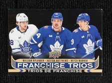 2024 Upper Deck Tim Hortons Collector's Series Trios Nylander Matthews Marner