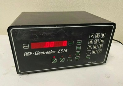 RSF Electronics Z515 Y Digital Readout DRO OPERATOR INTERFACE CONTROL Measuring