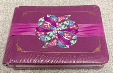 NEW Creative Memories 5x7 Purple Sentiments Album w/Pages  Protectors SEALED