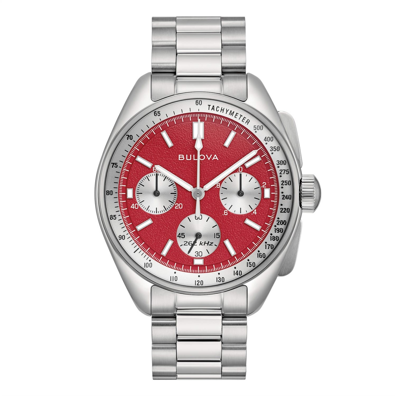 Montre Bulova Homme Lunar Pilot histoire spatiale en acier pour transmettre un héritage unique