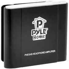 New Pyle PHE5AB Bass Boosting Portable Audio Stereo Headphone Amplifier (Black)
