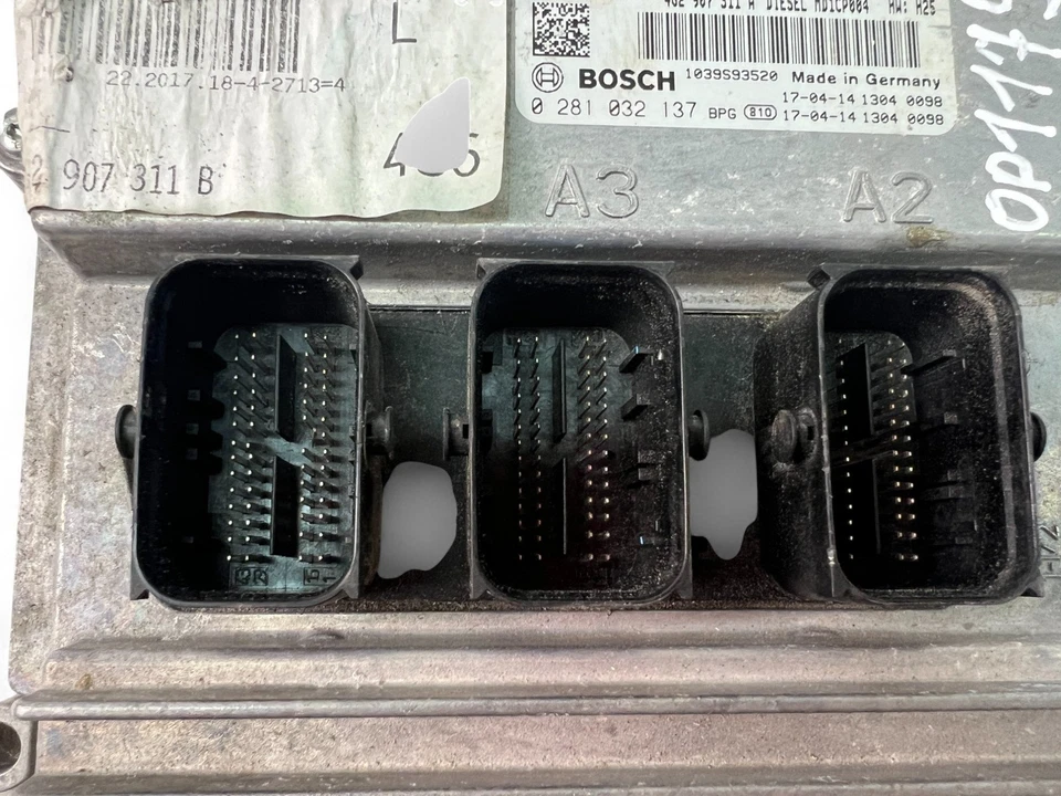 AUDI A6 4G2, C7, 4GC Motorsteuergerät ECU 4G2907311B 2017 31320910 - Immagine 4 di 4