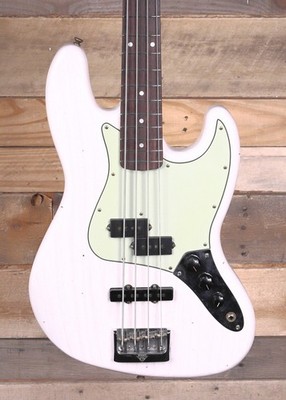 Fender Limited Edition Jazz Bass Special Journeyman Relic White Blonde w/ Case