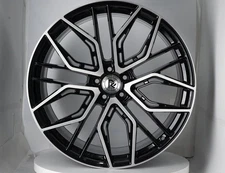 4 GWG Forged RF1 20 inch STAGG Black Rims 20x9/10.5 fits Lexus IS F 2008+