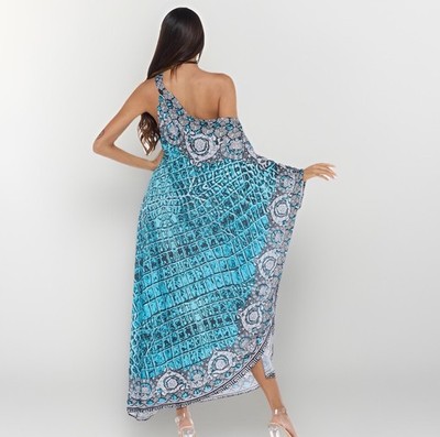 miami beach style dresses Miami Bandeau Maxi Dress